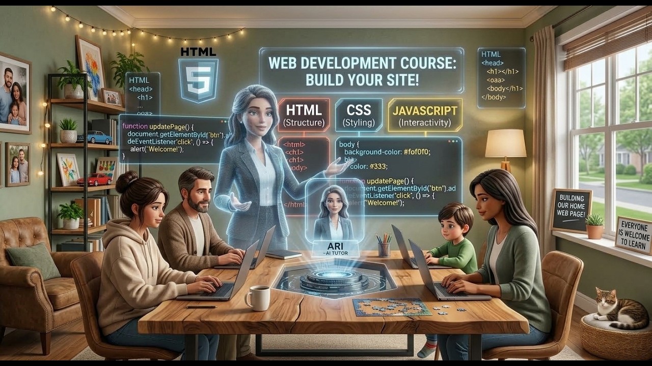 Build Your First Web Page with AI, with Ari