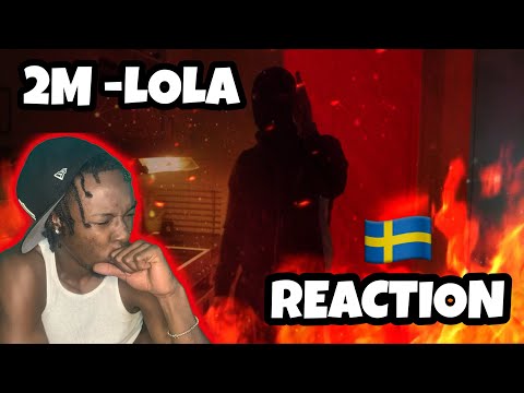 AMERICAN REACTS TO SWEDISH DRILL RAP! 2M - LOLA (Officiell Video) REACTION