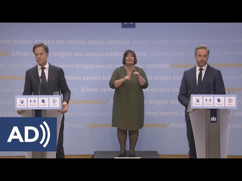 13 augustus 2021: persconferentie Mark Rutte en Hugo de Jonge (video met audiodescriptie)