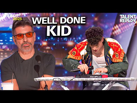 16-Year-Old Prodigy Stuns with an Original Song | AGT 2025