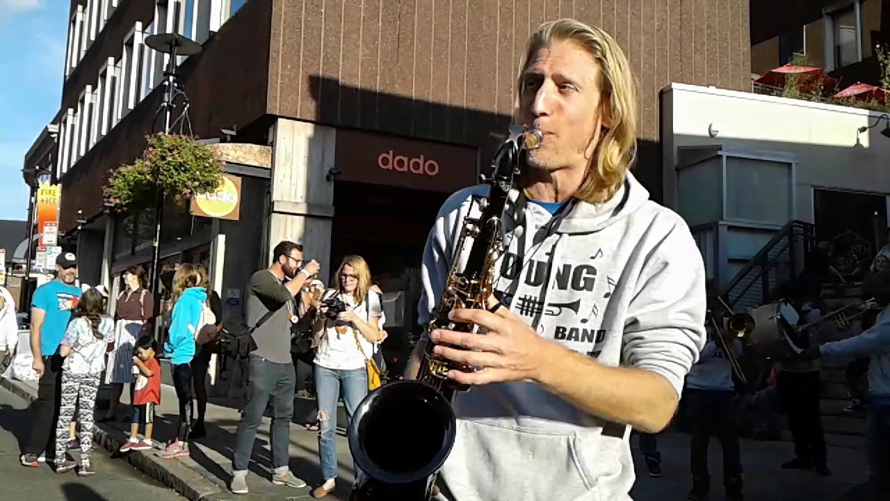 Promotional video thumbnail 2 for Young Fellaz Brass Band