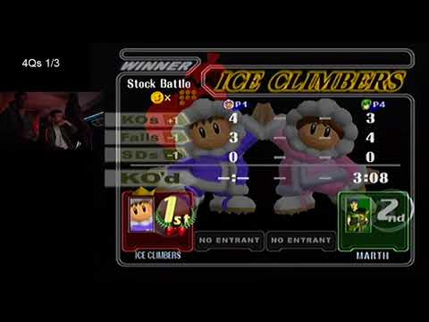 Lengman (Ice Climbers) vs 10QuidShoes (Marth) - Four Quarters Melee #85