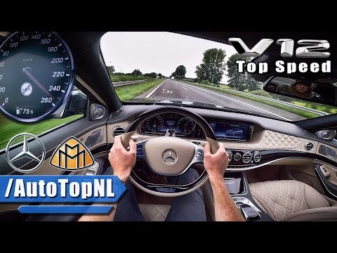 Thumbnail for MERCEDES MAYBACH 6.0 V12 BiTurbo ACCELERATION & TOP SPEED AUTOBAHN POV by AutoTopNL by Maybach