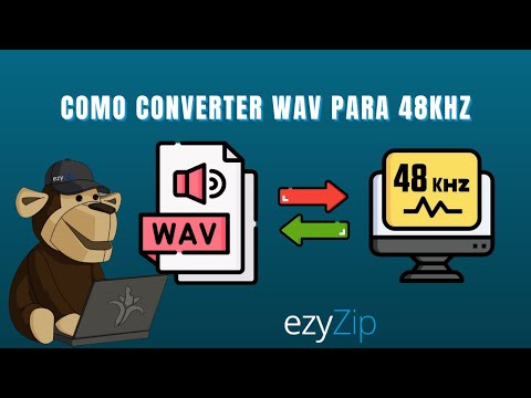 Converter WAV para Taxa de Amostragem de 48kHz (Guia Simples)