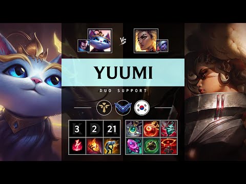 Yuumi Support vs Rell - KR Diamond Patch 25.15