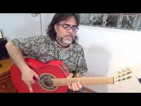 Picado exercises 2 (konnakol) Ruben Diaz Lessons Contemporary flamenco guitar CFG Spain