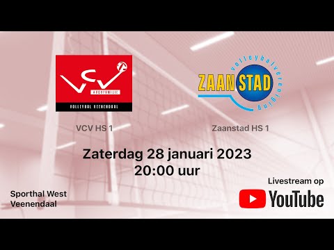 MKB Accountants/VCV HS 1 vs. Zaanstad HS 1, Volleybal Topdivisie Heren