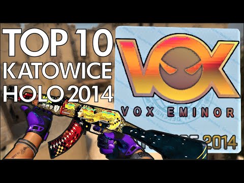 Top 10 | Katowice 2014 Sticker Crafts | Vox Eminor (HOLO)