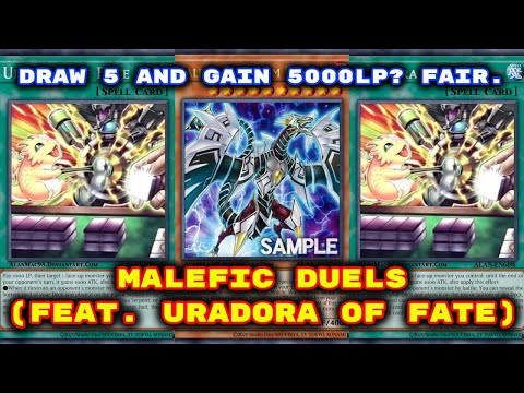 Yugioh - Malefic Duels (Feat. Uradora of Fate) (Deck Download in Description)