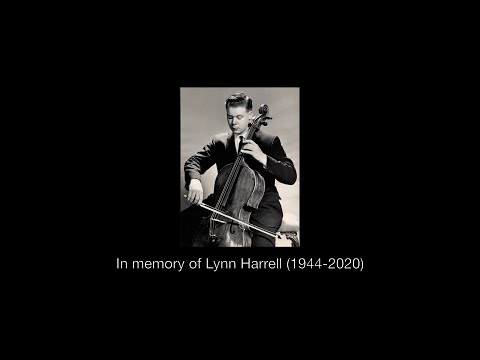 Lynn Harrell plays Bach's Cello Suite No. 1 (LIVE at Hong Kong)