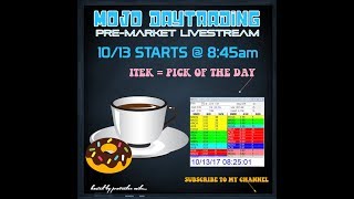 Live Day Trading Example