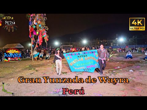 Huaylarsh Antiguo / Junin - Huancayo / Elenco Mamas ( Yunzada de Wayra Peru 2024 )