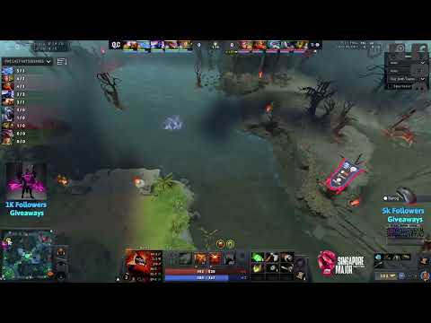PSG.LGD vs Quincy Crew | One Esports Singapore Major 2021