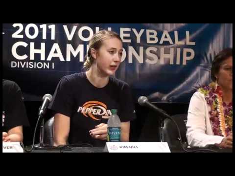 Pepperdine NCAA Regional Semifinal Post Game Press Conference 12-9-11