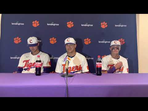 Clemson Baseball || Bakich, Grice, Cannarella - 5/20/23