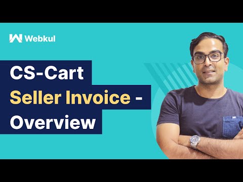 CS Cart Seller Invoice Add On - Overview