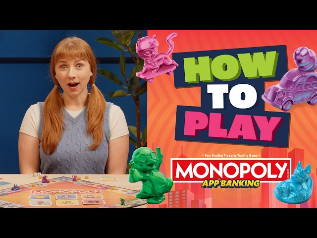 Vídeo relacionado con Hasbro Gaming, Monopoly Banca Virtual, Juego Electrónico Familiar, App Gratuita, Fiestas con Familia y Amigos, Inversión y Estrategia, Juego de Mesa para Niños y Niñas de 8 Años o Más