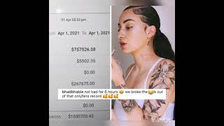 Bhad Bhabie Only  Fans Record||Bhad Bhabie Only Fans Leaked On Reddit With In A Few Hours