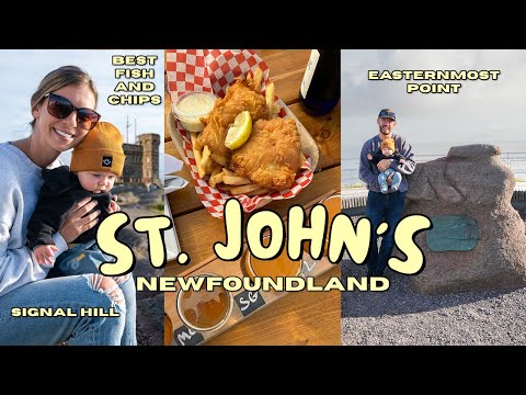 St. John's and Quidi Vidi Newfoundland Food Tour and Best Things To Do