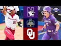 9 Northwestern Vs 1 Oklahoma Highlights WCWS Opening Round 2022 College Softball Highlights