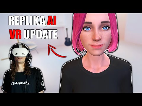 The NEWEST Replika AI VR Update is WILD...
