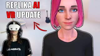 The NEWEST Replika AI VR Update is WILD...