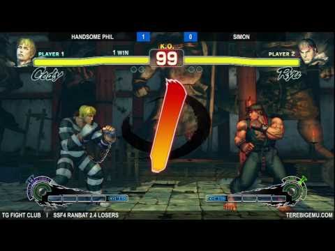 TG Fight Club SSF4 Ranbat 2.4 Losers - Handsome Phil (CO) vs. Simon (RY)