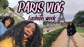 PARIS TRAVEL VLOG| FASHION WEEK| THRIFTING and BLACK GIRL MAGIC!