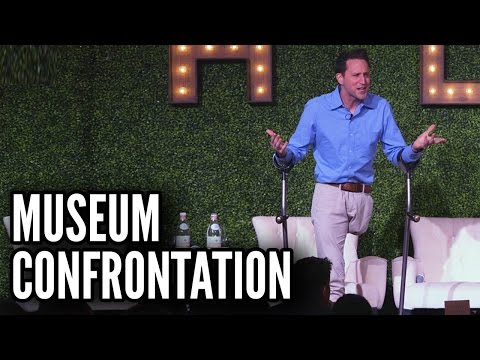 Confrontation at a Museum