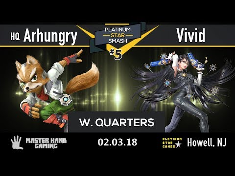 Platinum Star Smash 5 - HQ | Arhungry (Corrin, Fox) vs Vivid (Bayo) - Winner's Quarters