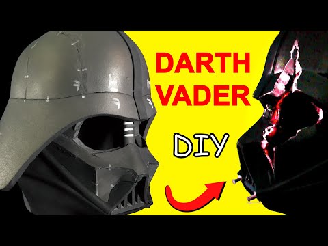 Darth Vader Helmet Build With Battle Damage (Star Wars DIY)