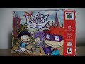 Retro Unboxing Rugrats In Paris The Movie The Game N64