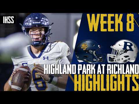 Jayshon Gibson's 5 TDs, 270 Yards Not Enough as Highland Park Edges Richland 45-42