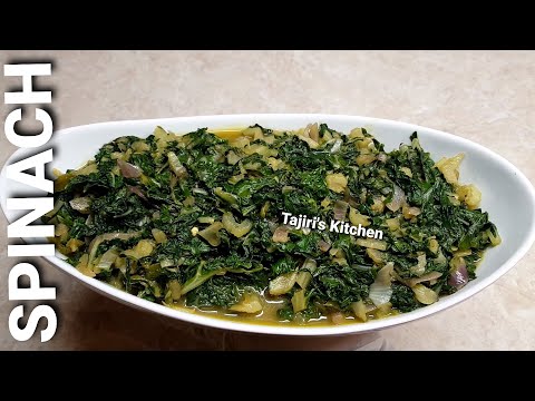 , title : 'Spinach Recipe /Jinsi ya Kupika Mboga ya Majani na Mambo Muhimu ya Kuzingatia /Tajiri's Kitchen'