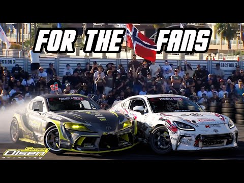 Final Round Madness 🔥 | Formula Drift 2025 | Round 8 |  Long Beach 2