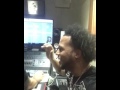 El alfa en el estudio grabando junto a CHAEL 2017 KELOKE CON KELOKE