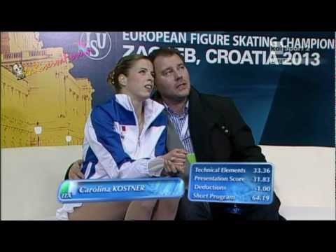 ISU ZAGREB 2013 -25/37-  LADIES SP - Carolina KOSTNER - 25.01.2013