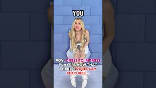 DRESS TO IMPRESS PLAYERS Now That “ROLE PLAY” FEATURES Are ADDED! 🚽😱