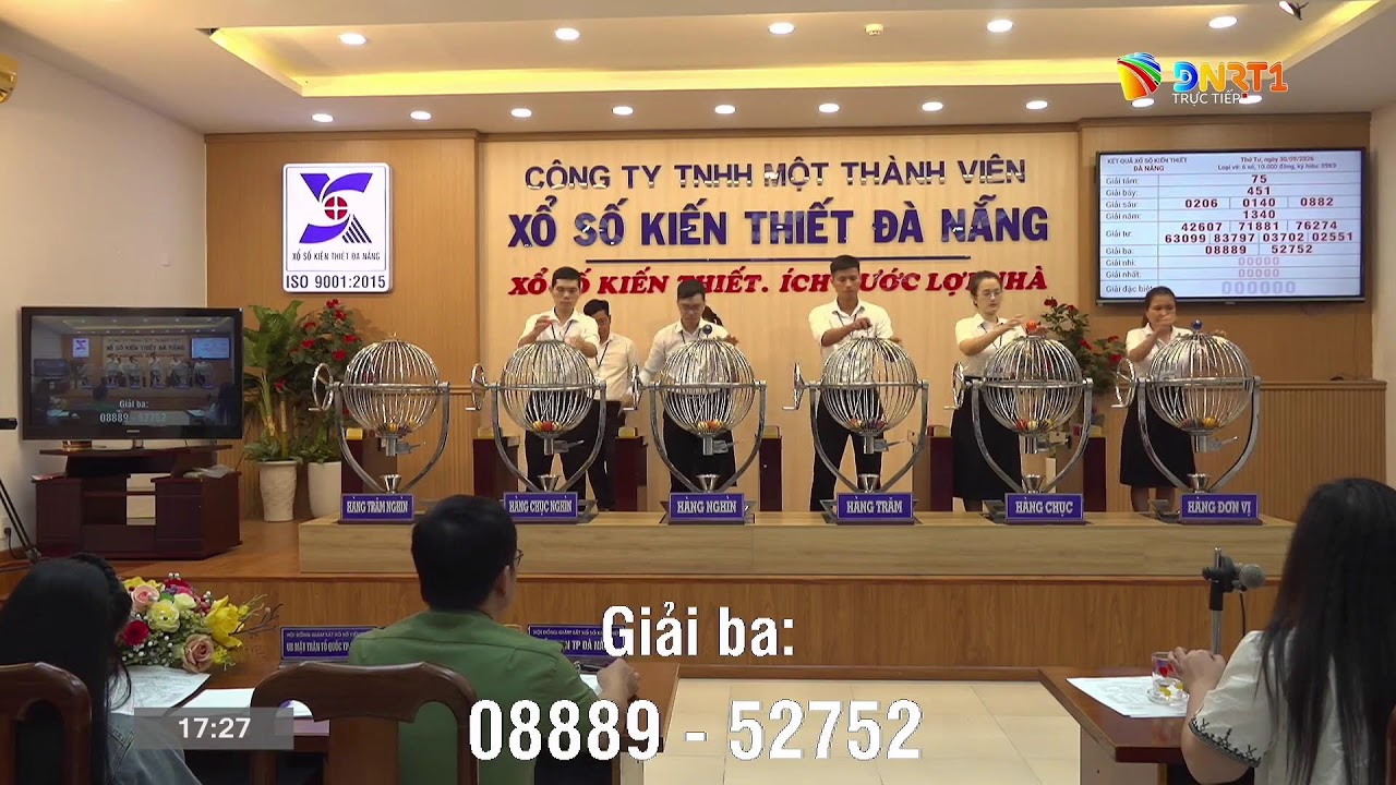 🔴 Kết quả quay số mở thưởng Xổ số kiến thiết Đà Nẵng ngày 30/9/2026