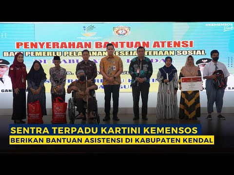 Penyerahan Bantuan ATENSI bagi Penyandang Disabilitas, Lansia dan Kewirausahaan