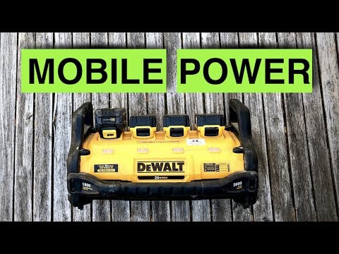 Electricity anywhere! Dewalt 20v Max Power Station REVIEW