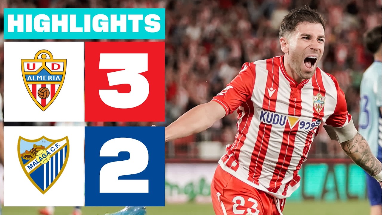 Almería vs Málaga CF Highlights