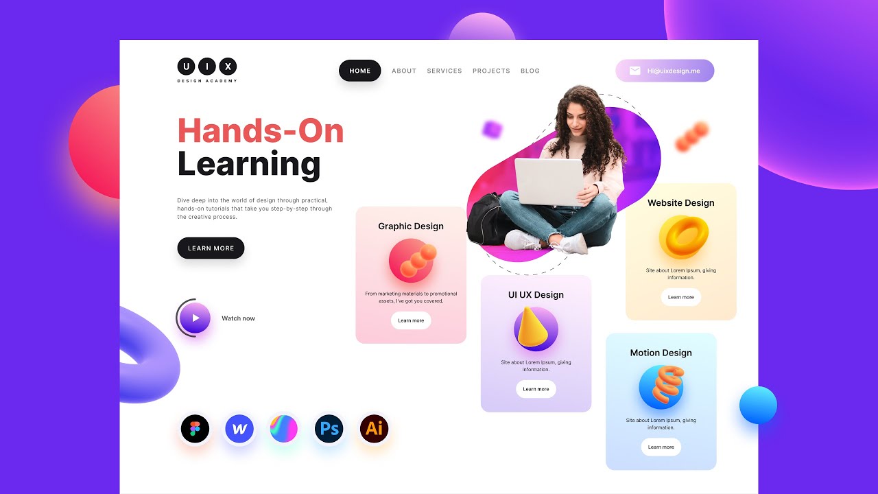 Day 3 Landing Page Design