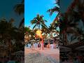 Floribbean Fire Flow at Hawkscay Beach Resort #beachwedding #fiya #florida  #sunset #entertainment