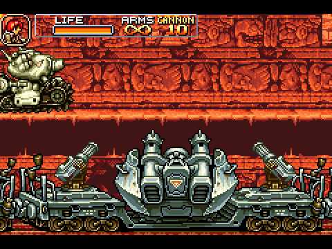 metal slug advance gba gameshark codes
