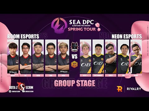 BOOM Esports vs Neon Esports - DPC SEA 2021/22 Tour 2: Division I - Group Stage - B03
