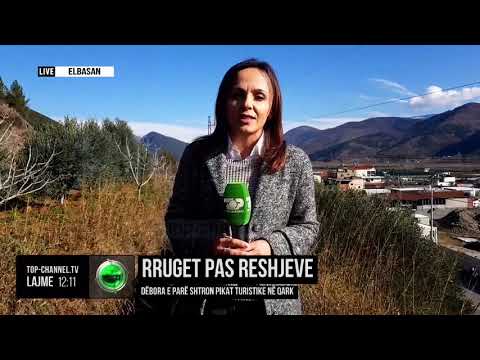 Rruget pas reshjeve, dëbora e parë shton pikat turistike në qarkun e Elbasanit