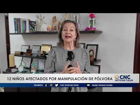 🎄 30 lesionados por pólvora en Valle del Cauca: 12 niños.
