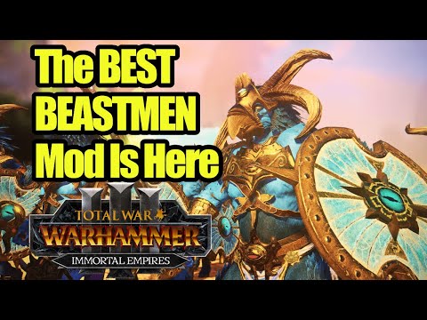 The BEST Beastmen Mod On The Workshop - Immortal Empires - Total War Warhammer 3 - Mod Review