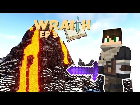 We Found a LEGENDARY Sword in this Volcano! [Medieval Minecraft - Wraith SMP]